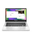HP Chromebook 14 Laptop, Intel Celeron N4120, 4 GB RAM, 64 GB eMMC, 14" HD Display, Chrome OS, Thin Design