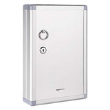 Amazon Basics Cabinet Key lock Box, Silver