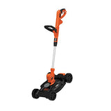 BLACK+DECKER 3-in-1 Corded Lawn Mower, String Trimmer & Edger, 12-Inch (BESTA512CM)