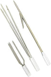 Scuba Choice Spearfishing 5' Fiber Glass Travel 2piece Hawaiian Sling Pole Spear 3 Tips Set, Yellow Scuba Choice