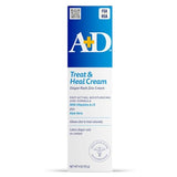 A+D Zinc Oxide Diaper Rash Treatment Cream, Dimethicone 1%, Zinc Oxide 10%, Easy Spreading Baby Rash Cream, 4 Ounce Tube (Packaging May Vary)