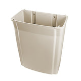 Rubbermaid Commercial Products Profile Wall Mount Trash/Garbage Can/Bin, 15 GAL