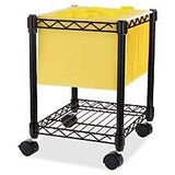 Lorell LLR62950 Compact Mobile Wire Filling Cart