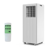 Portable Air Conditioner, 8000 BTU for Rooms Up to 350 Sq.Ft. Quiet Cooling w/Remote & 24H Timer, Energy Saving AC for Small Rooms, Bedrooms, Offices, Dormitories, White
