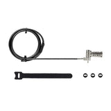 StarTech.com Universal Laptop Lock 6.6ft (2m), Security Cable for Notebooks Compatible with Noble Wedge/Nano/K-Slot