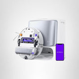 NARWAL Flow Robot Vacuum and Mop Combo, FlowWash Real-Time Self-Cleaning Track Mop, 22,000 Pa Suction, Dual-Camera AI Obstacle Avoidance, Carpet & Edge Cleaning, Self-Emptying Robot Vacuum