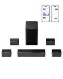 ULTIMEA 7.1 Surround Sound System with Dolby Atmos, Stereo Shelf System