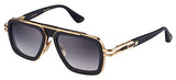Dita LXN-EVO Matte Black Yellow Gold/Dark Grey To 54/19/145 unisex Sunglasses