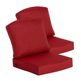 Goodgoods 24 x 24 Outdoor Patio Deep Seat Cushions 2-Pack