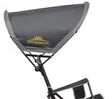 GCI Outdoor Sunshade Rocker Outdoor Rocking Chair with Canopy