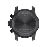 Tissot Mens Supersport Chrono 316L Stainless Steel case with Black PVD Coating Swiss Quartz Watch