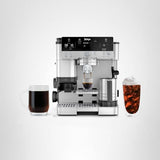 Ninja Luxe Café Premier 3-in-1 Espresso Machine, Drip Coffee, & Rapid Cold Brew | Built-in Coffee Grinder, Hands-Free Milk Frother, Assisted Tamper for Cappuccinos & Lattes | Stainless Steel | ES601