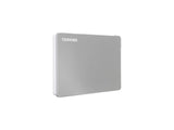 Flex 2TB Portable External Hard Drive USB-C USB 3.0, Silver for PC, Mac, & Tablet - HDTX120XSCAA TOSHIBA