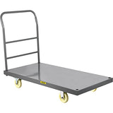 Height Flat Dolly, Hand Trucks with 5" Nylon Casters, Heavy-Duty Utility Push Carts
