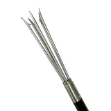 Scuba Choice 6.5' Aluminum Travel Hand Spear with 5-Prong Lionfish Tip & Free Carry Bag – Durable, Corrosion-Resistant 3-Piece Spearfishing Tool, Assembled in The USA Scuba Choice