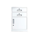 x3anggyt5 Office 3 Layer Large Capacity File Cabinet Office Data Organizing Balcony Storage