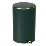 This Stainless Steel Pedal Bin with Lid - Waste Disposal for Bathroom Bedroom Office