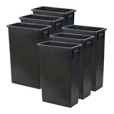 PRINCE 23 Gallon Slim Trash Can Kitchen, Commercial Tall Trash Bin Narrow