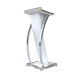 YilfeCdek Modern Minimalist Podium Stand, Small Presentation Lectern
