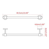 Bathroom Accessories Sets Towel Bar Roll Paper Holder Brushed Nickel UJNHGQ