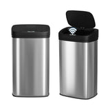 BestOffice 22 Gallons Automatic Sensor Large Kitchen Trash Can with Stainless Steel