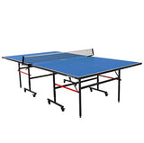 STIGA Advantage Lite Ping Pong Tables - 13, 15, 19, and 25mm Tabletops - Quickplay 10 Minute Assembly - Playback Mode - Recreational to Tournament Level, Blue