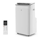 12,000 BTU Portable Air Conditioner, 3 in-1 Standing AC Unit with Dehumidifier and Fan, Remote and LED Touch Panel, Sleep Mode, Window Kit, Cools up to 550 Sq.Ft., Quiet Operation, White Top