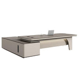 LSIGHTUS 71" Wood Large Modern Executive Office Desk, Modern