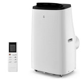 GarveeTech 14000 BTU Portable Air Conditioner - 4 in-1 Cooling, Dehumidifier, Fan & Sleep Mode, Quiet AC Unit for Rooms up to 750 Sq.Ft, 24H Timer, Remote & Window Kit Included, Grey