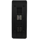 Compost Bin, Black Windshield Washing Service Center, Outdoor Trash Can for Car Dealerships or Stations, Number 02