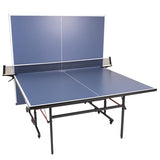 STIGA Advantage Lite Ping Pong Tables - 13, 15, 19, and 25mm Tabletops - Quickplay 10 Minute Assembly - Playback Mode - Recreational to Tournament Level, Blue