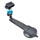 UAYESOK Adjustable Vacuum Suction Cup Handheld Radio Car Holder, Speaker Mic Vehicle Mount bracket (Windshield Dashboard Mounting) For HT, Walkie-talkie, Scanner