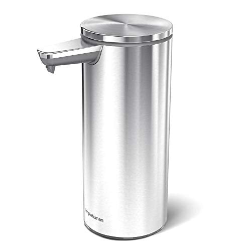 Touch-Free Rechargeable Sensor Liquid Soap Pump Dispenser simplehuman
