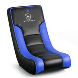 GTPLAYER Floor Rocker Gaming Chair – Adjustable Angle Limiter, Ultra Lightweight Ergonomic Floor Rocking Game Seat for Gaming and Lounging, Blue