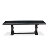 Luxe by East West Furniture NEFL9-SBB-21 - 9-piece kitchen table set consists