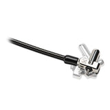 N17 Keyed Dual Head Laptop Lock for Dell Devices (K67995WW), Black, Silver