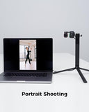 2 Webcam 4K Voice Control PTZ, AI Tracking Multi-Mode & Auto Focus, Web Camera with 1/1.5" Sensor, Gesture Control
