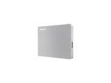 Flex 2TB Portable External Hard Drive USB-C USB 3.0, Silver for PC, Mac, & Tablet - HDTX120XSCAA TOSHIBA