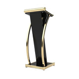 YilfeCdek Modern Minimalist Podium Stand, Small Presentation Lectern