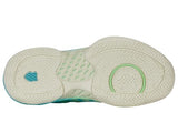 K-Swiss Women's Pickleball Supreme Shoe, Egret/Patina Green, 8 M