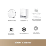 MOVA P50 Ultra Robot Vacuum Cleaner with Flexible Mop, 19,000 Pa Suction Power