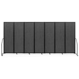 Foldable Privacy Screens Rolling Room Partition with arms Versatile Freestanding Dividers for Hospitals