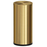 LEASYLIFE Gold Trash Can, 8 Gallon Trash can with lid,Large Capacity FILP lid Kitchen Trash can for Bathroom