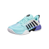 K-Swiss Women's Pickleball Supreme Shoe, Tanager Turquiose/Persian Jewel/Black, 5 M
