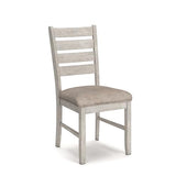 Signature Design by Ashley Skempton Cottage Dining 7 Piece Set – Rectangular Table & 6 Upholstered Chairs