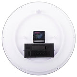 OSTAR 14" Large Analog Digital Display Wall Clock Silent Non-Ticking, Day of The Week Temperature Battery Operated Clock for Living Room Bedroom Kitchen