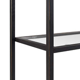 Crosley Furniture Aimee Bookshelf with Glass Shelves