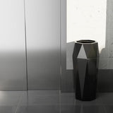Commercial Trash Can Large Garbage Can Stainless Steel Open Top Industrial Waste Container with Lid