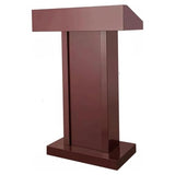 Heavy Duty Podium Stainless Steel Lecterns Stylish Modern Pulpits Well Designed Podium Stand Edge Guard Podium
