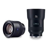 ZEISS Batis 85mm f/1.8 Lens for Sony E Mount Mirrorless Cameras, Black